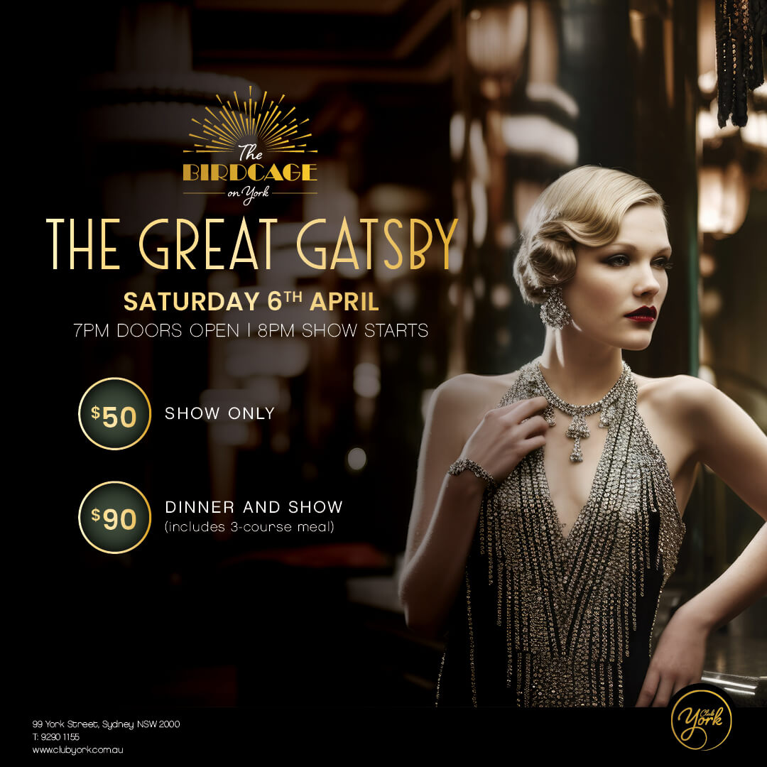 April The Great Gatsby