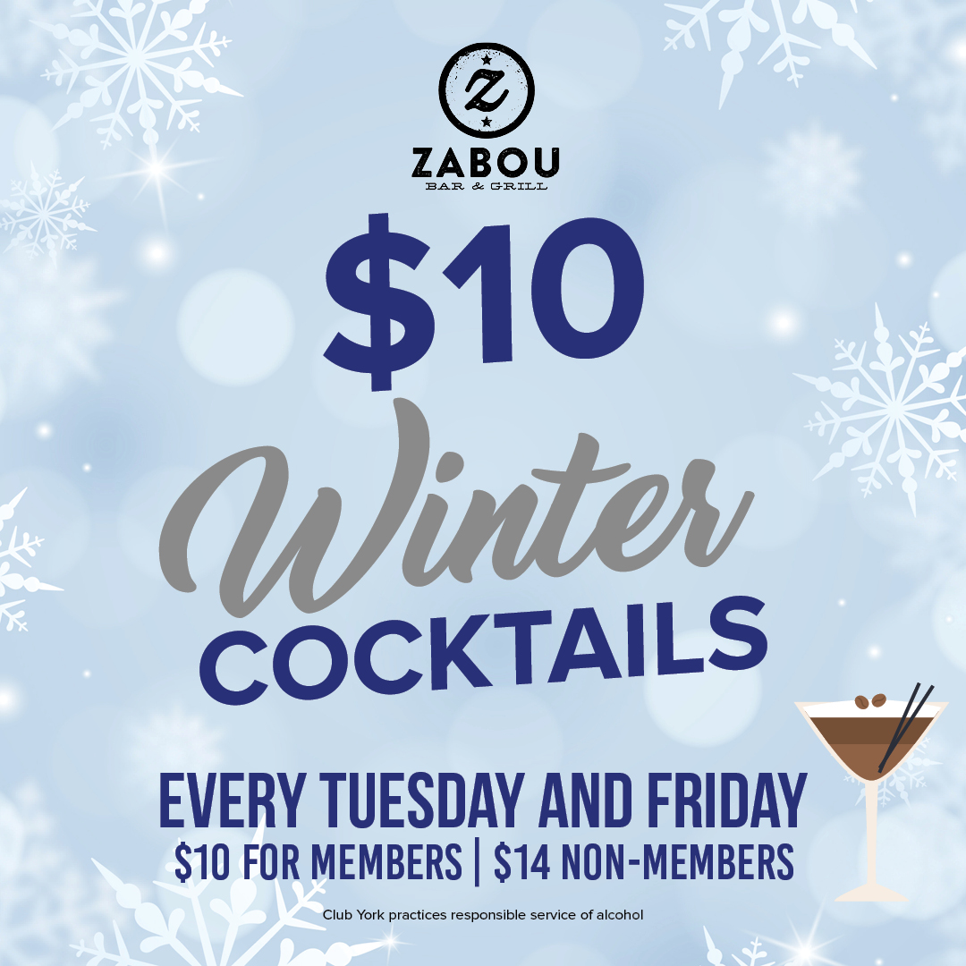 $10 Winter Cocktails